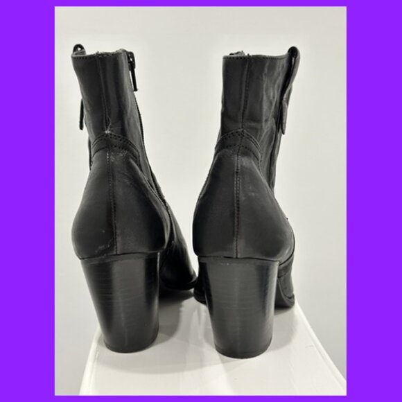 Gianni Bini ON TOUR Western Cowboy Metal Toe Booties (NEW) - Picture 5 of 8
